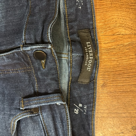 Liverpool rolled cuff jeans size 8/29 - Picture 2 of 5